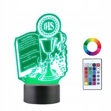 LED Lampe: Kommunion Andenken