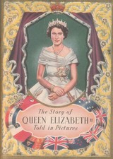 KÖNIGIN-QUEEN ELIZABETH-ADEL-LONDON-ROYAL-MONARCHIE-KÖNIGSHAUS-1953