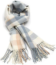 Damen Winter Schal Kariert