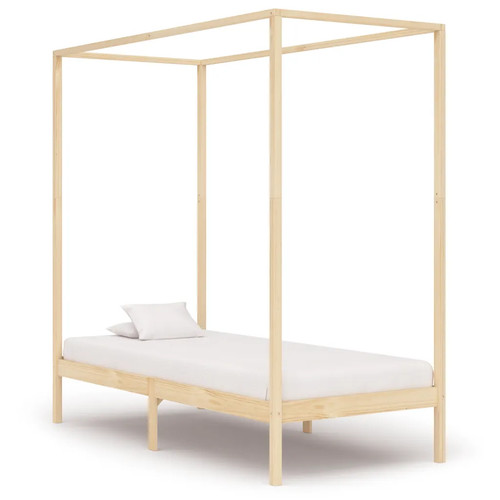 Himmelbett gestell massivholz - himmelbett-gestell,