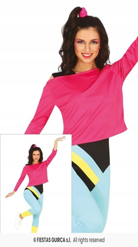 Disco fitness trainer kostüm - trainer,