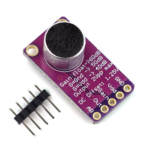 Max9814 mikrofon agc amplifier - max9814,