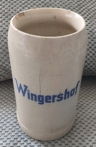 Alter liter bierkrug - 1,