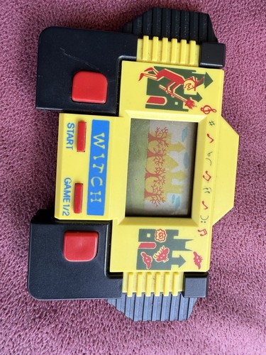 Retro lcd spiel witch - retro, hexe