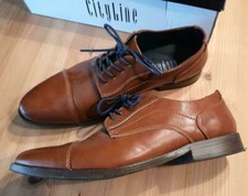 Halbschuh mittelbraun - halbschuh, gr.41