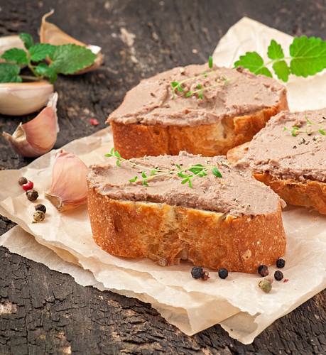 Original französische pastete - französische,