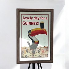 Guinness Toucan Holz gerahmter