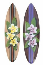 2 bunte Deko Surfboards 60cm