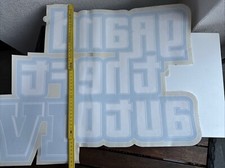 Original GTA 4 IV Window Fenster Sticker Aufkleber Grand Theft Auto Neu