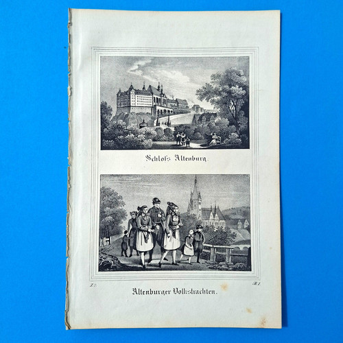 Altenburg schloß und - -,