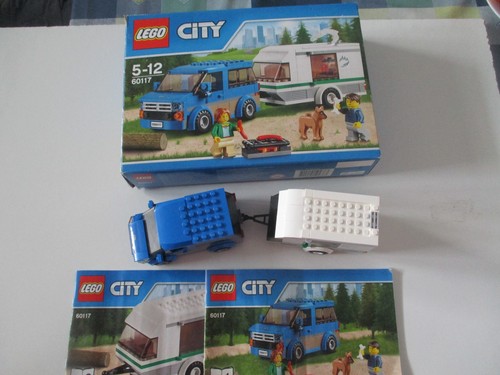 Lego van und campingwagen mit - van,