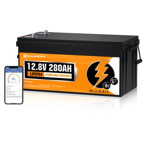 12v 280ah bluetooth lifepo4 - 280ah,