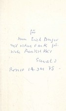 Richard Seewald Das griechische Inselbuch Widmung SIGNATUR TOPZUSTAND