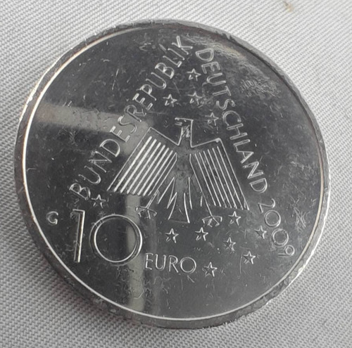Euro silbermünze 2009 - 10,