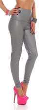 Damen Leggings Wet-Look