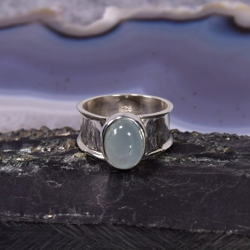 Aquamarin ring 925er - ring,,