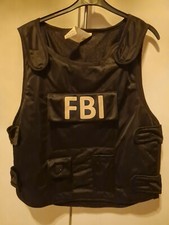 FBI Weste Kostüm Verkleidung