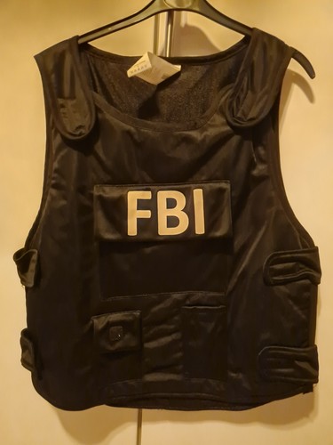 Fbi weste kostüm verkleidung - weste,