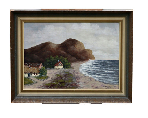 Denby küstenlandschaft mit - e.,