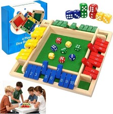 Shut the Box Würfelspiel 2-4