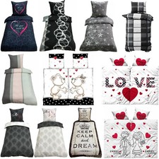 Bettwäsche Mikrofaser Garnitur Set Bettbezug Bettwaren 135x200 155x200 155x220