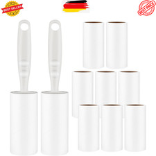 Fusselrolle 10 Rollen (Je 60 Blatt) Mit 2 Abroller, Fusselrolle Tierhaare Extra 