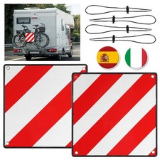 Warntafel Heckträger Alu