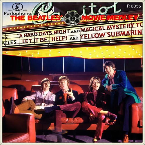 Repro photo the beatles movie - photo,