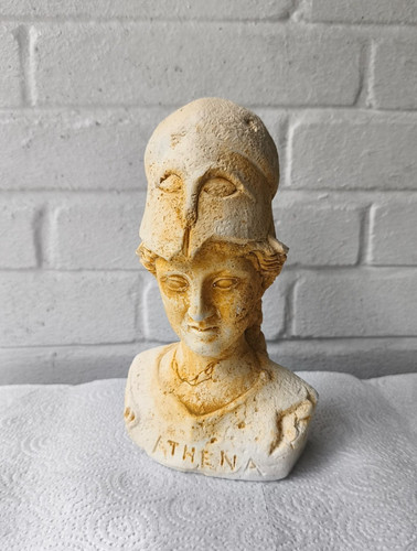 Große büste athena - büste,