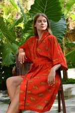 Neu Indisch Rot Baumwolle