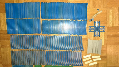 250 teile lego schienen - 12, v