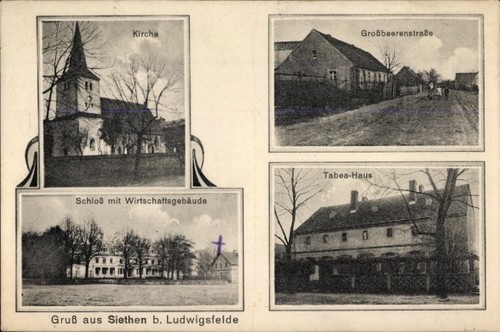 Siethen ludwigsfelde in - ak,