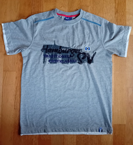 Graues hsv shirt s - hsv-t-shirt,