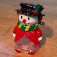 Schneemännchen · Spardose · Sparbüchse · 12,5 cm