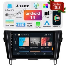 Android 14 4+64GB Autoradio