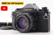 [Fast neuwertig] Canon NEUE F-1 F-1N AE analoge Kamera neues FD 50 mm f/1,4...