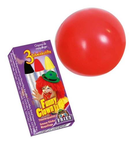 Fasching clown set 1 - 2,