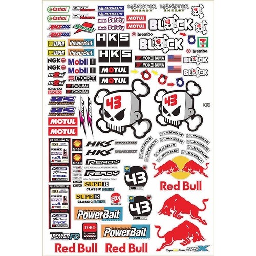 Vinyl aufkleber sticker - rc,