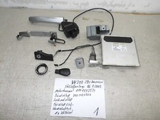 Schließanlage M-Steuergerät 1111532779 Zündschloß 1 Schlüssel W208  Mercedes