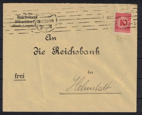 Deutsches reich fernbrief - ,