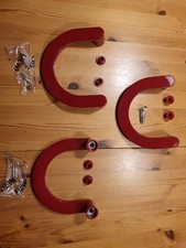 HEWI 4 Türgriffe rot