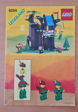 Lego Bauanleitung Anleitung 6054 Robin Hood Forestmen´s Hideout OHNE Steine