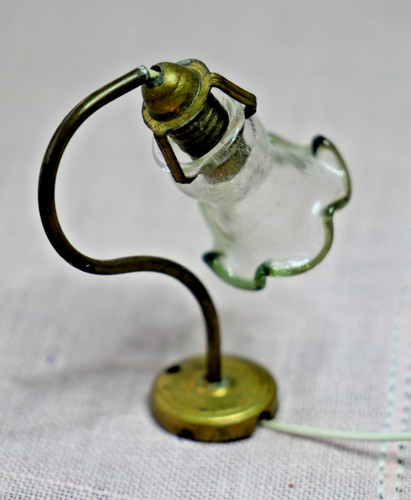 Antike lampe puppenstube - lampe,