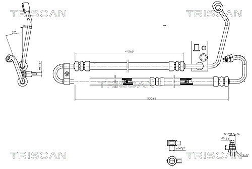 Triscan hydraulikschlauch - triscan,