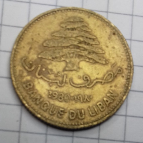 Libanon piaster 1980 - libanon,