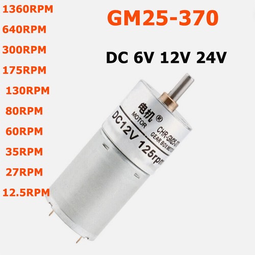 Gm25 370 getriebemotor dc6v - gm25-370,
