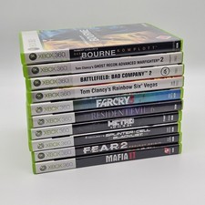 10x XBOX 360 Spiele Bundle - Mafia2, Fear2, Resident Evil6, Battlefield, Metro..