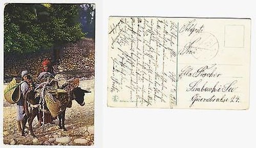 66758 mit feldpoststempel - 66758,