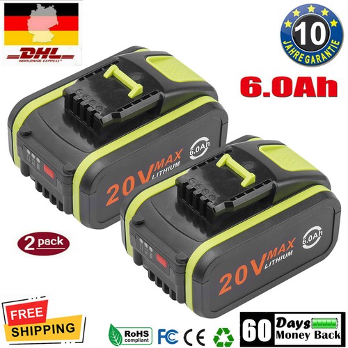 0ah für worx - 6,0ah,