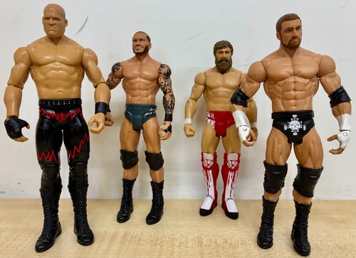 4er set wwe - 4er, actionfiguren